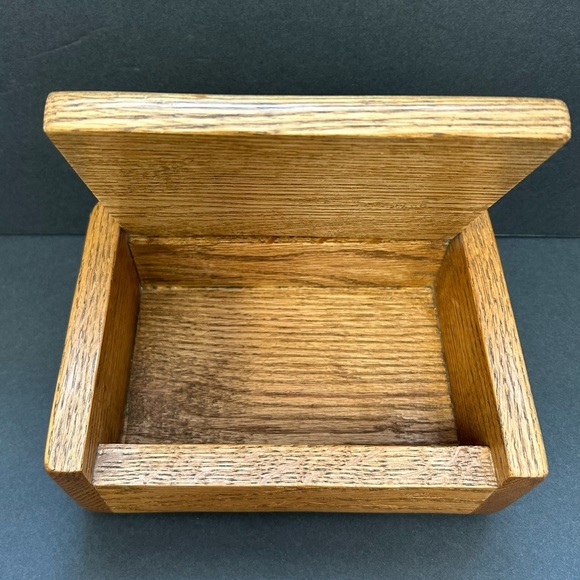 Handmade Vintage wooden box, little Storage Box - Picture 8 of 8